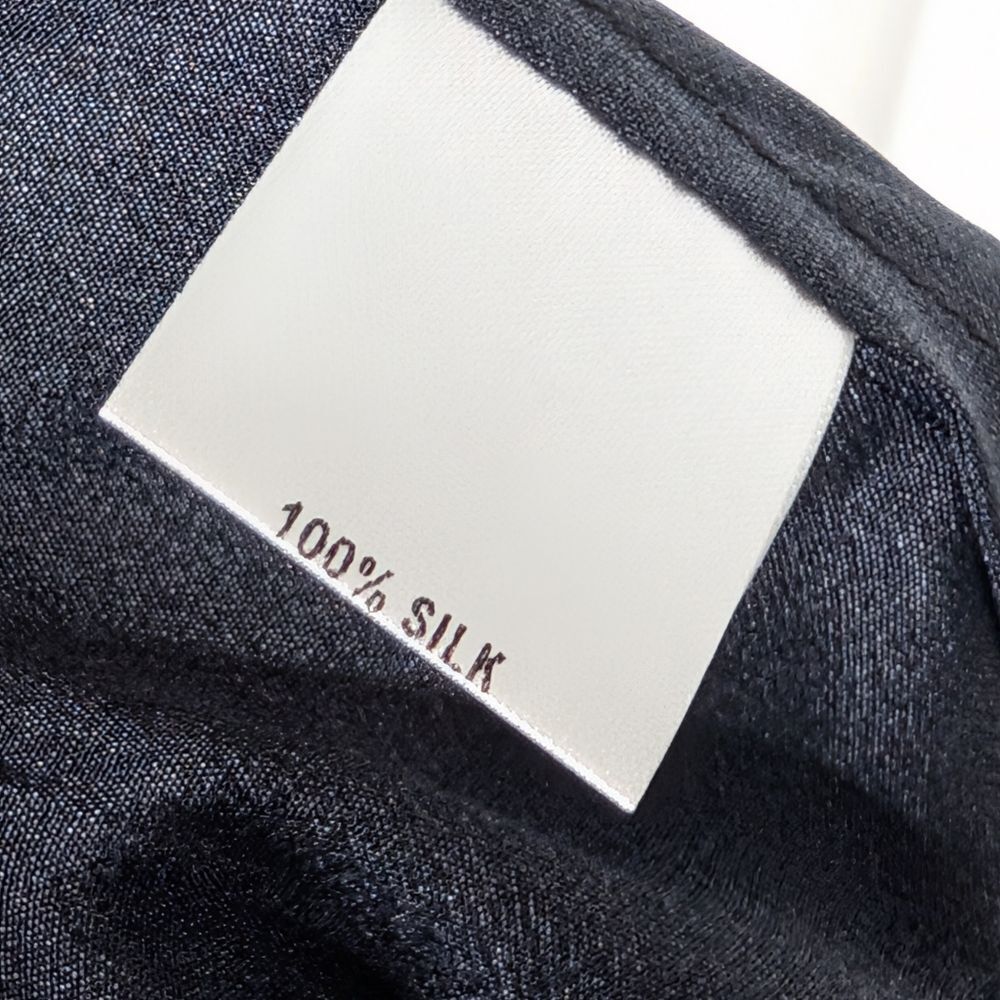 Tucker Julia Pant Begonia Black Ground in Silk Crepe de Chine Luxury - Picture 7 of 7